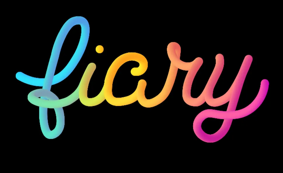A screenshot of the Fiary logo