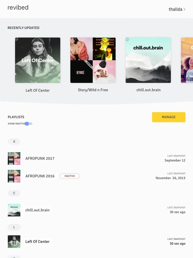 Automated playlist archiving and backups for Spotify.